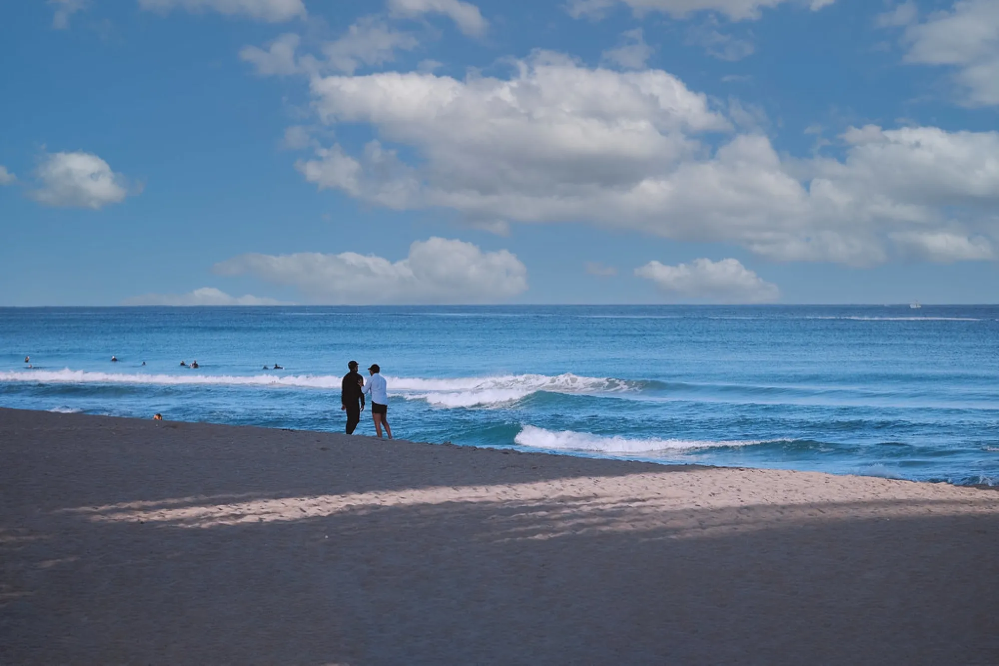 Two at the surf line. Misc photography, South Florida.